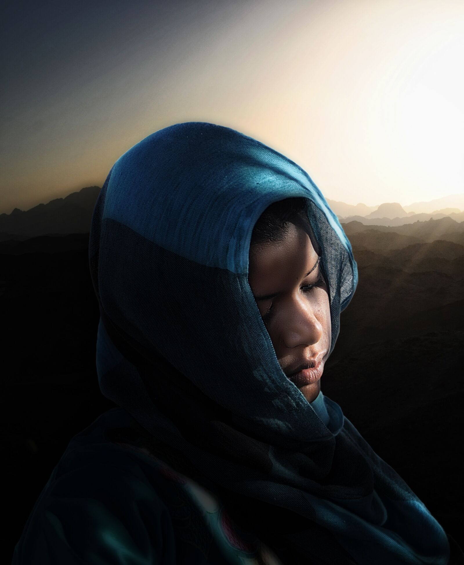 Nikon D300 sample photo. Human, veil, hood photography