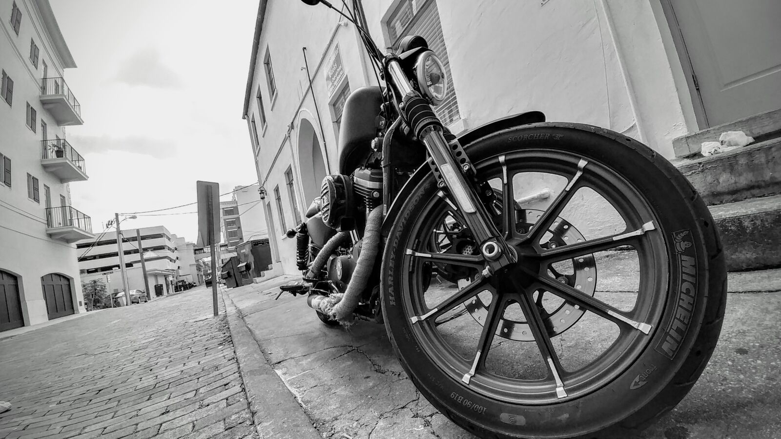LG V20 sample photo. Motorcycle, bike, motorbike photography