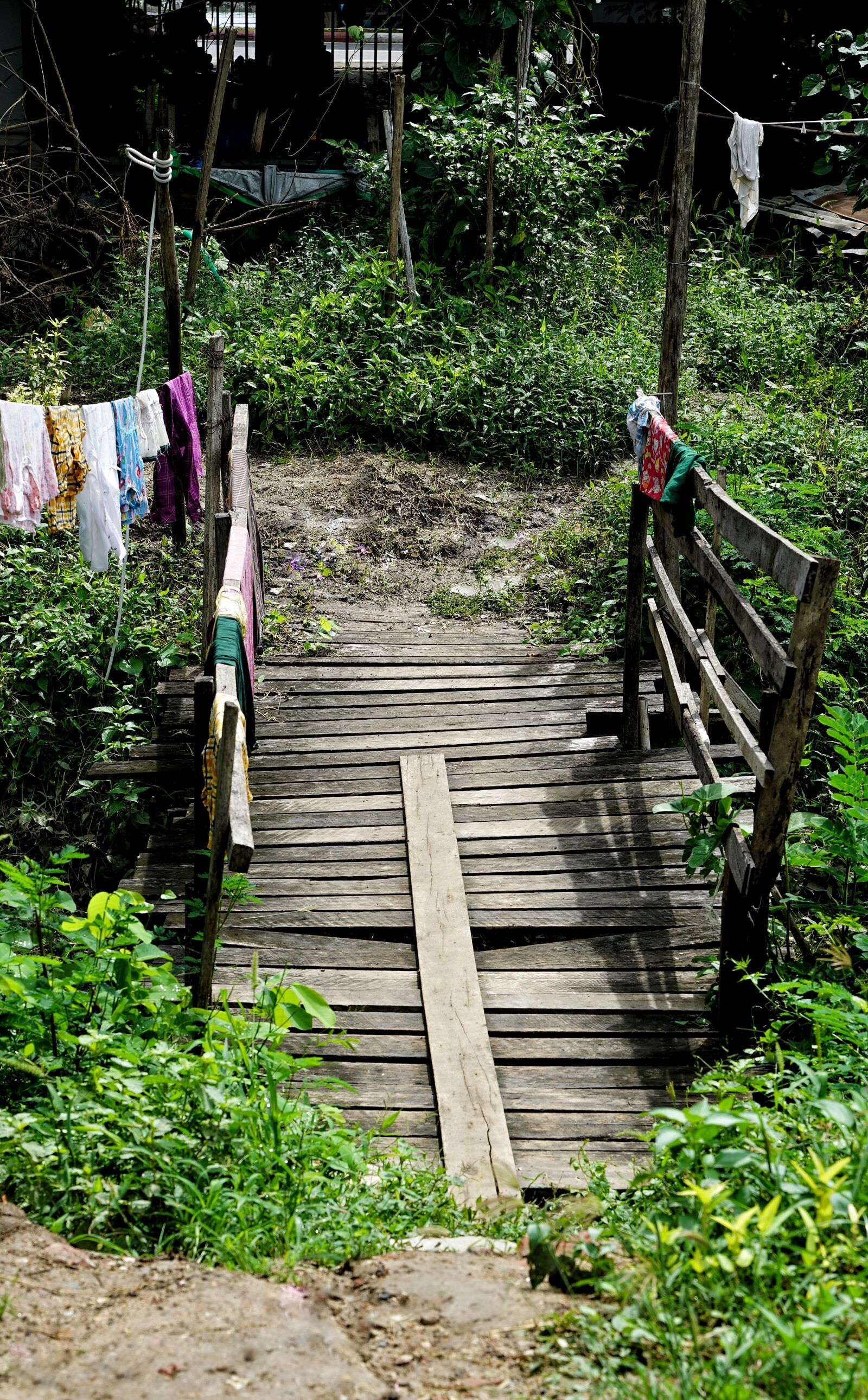 Sony a7R II + Sony FE 24-70mm F2.8 GM sample photo. Village, bridge, wooden photography