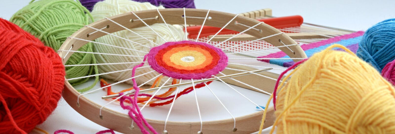 Nikon D7100 sample photo. Web framework, weave, wool photography