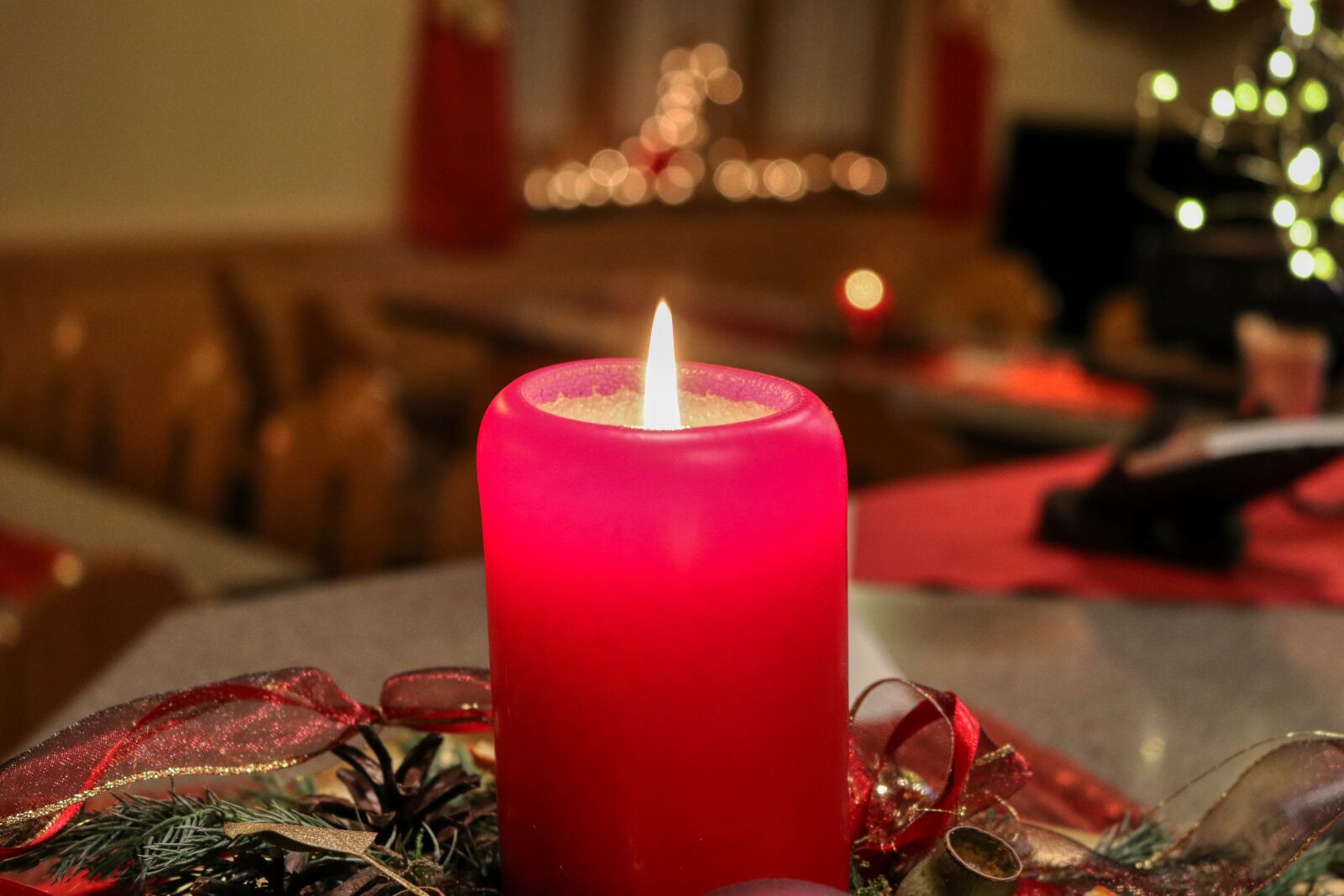 Canon EOS 80D sample photo. Candle, advent, christmas photography