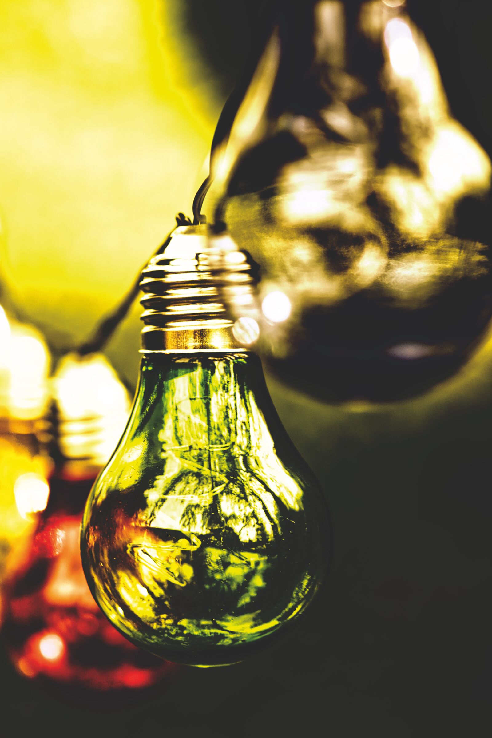 Nikon D7200 sample photo. Light bulbs, colorful, lamps photography