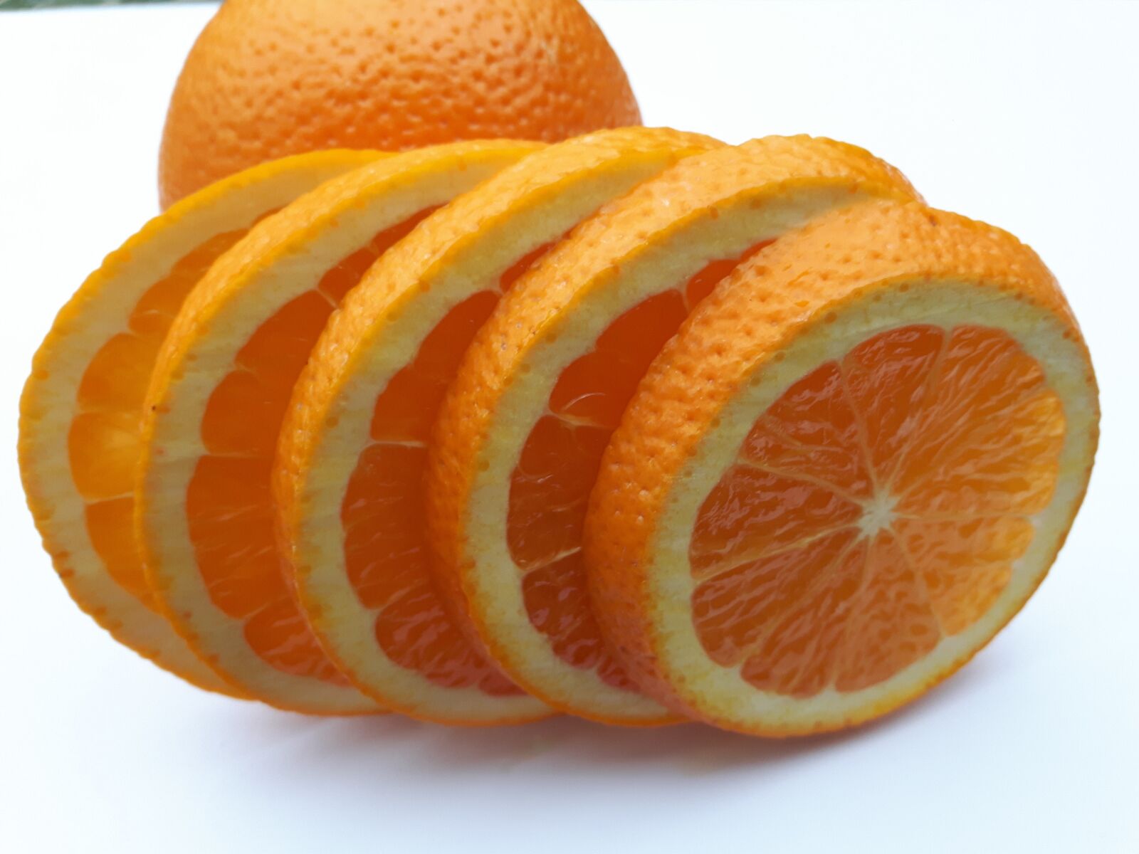 Samsung Galaxy S5 Neo sample photo. Fruit, oranges, white photography