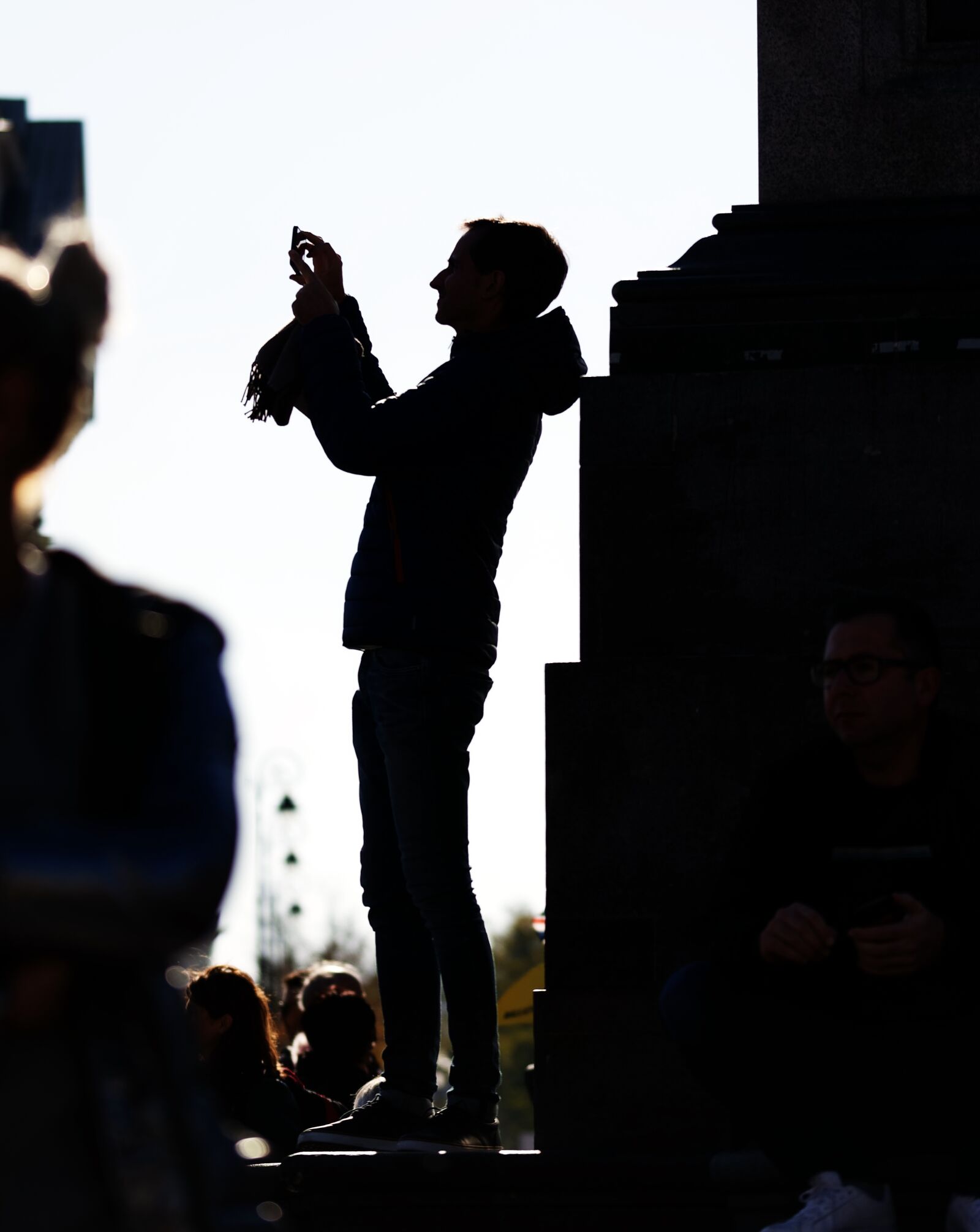 Nikon D5100 sample photo. Silhouette, person, man photography