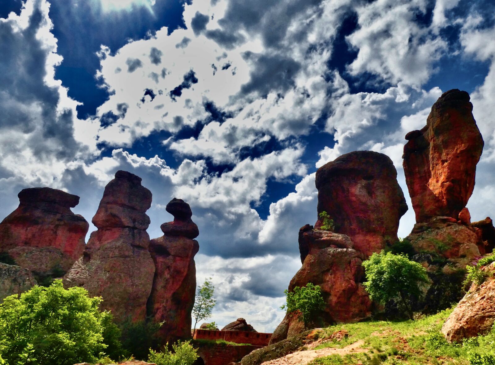 Panasonic Lumix DC-ZS70 (Lumix DC-TZ90) sample photo. Rocks, sky, feature photography