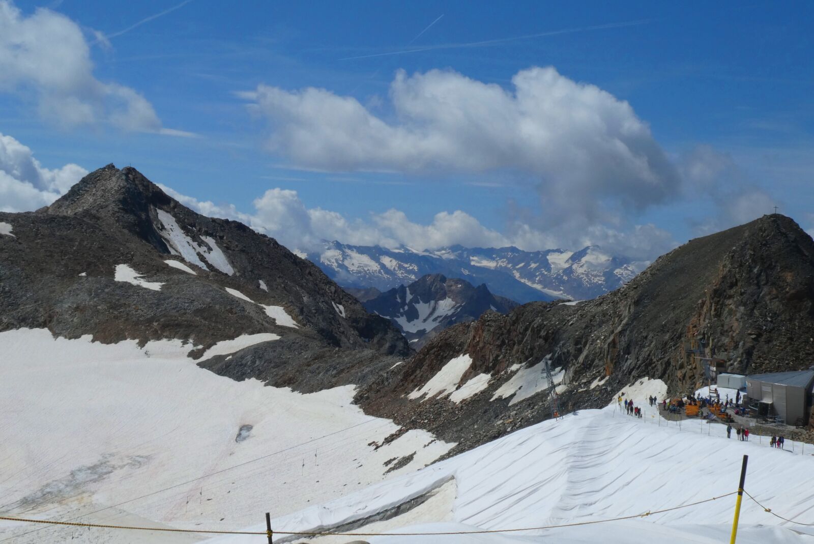 Panasonic Lumix DC-ZS70 (Lumix DC-TZ90) sample photo. Stubai glacier, austria, glacier photography