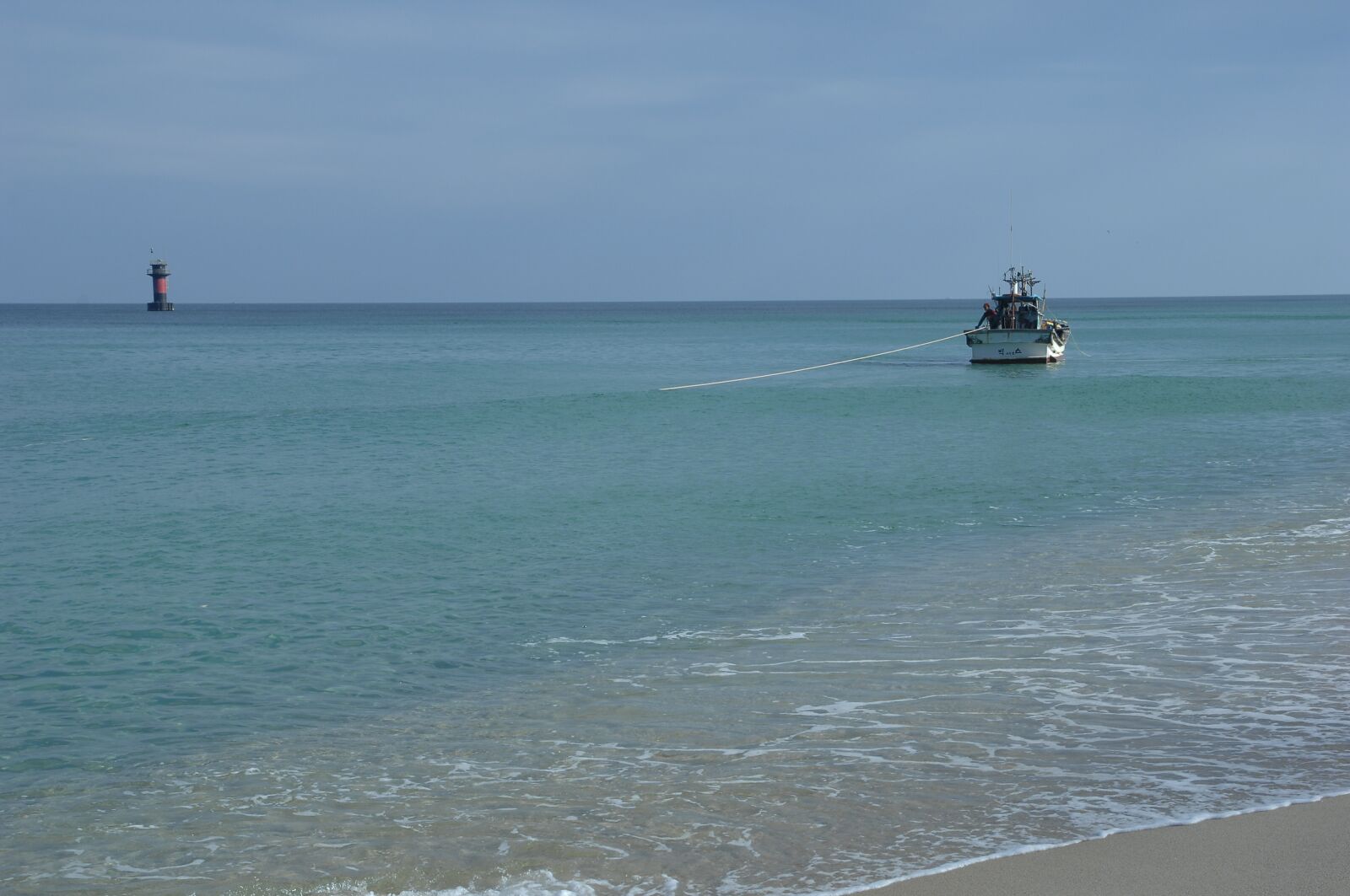 Nikon D2Xs sample photo. Gangneung, fishing boats, sea photography