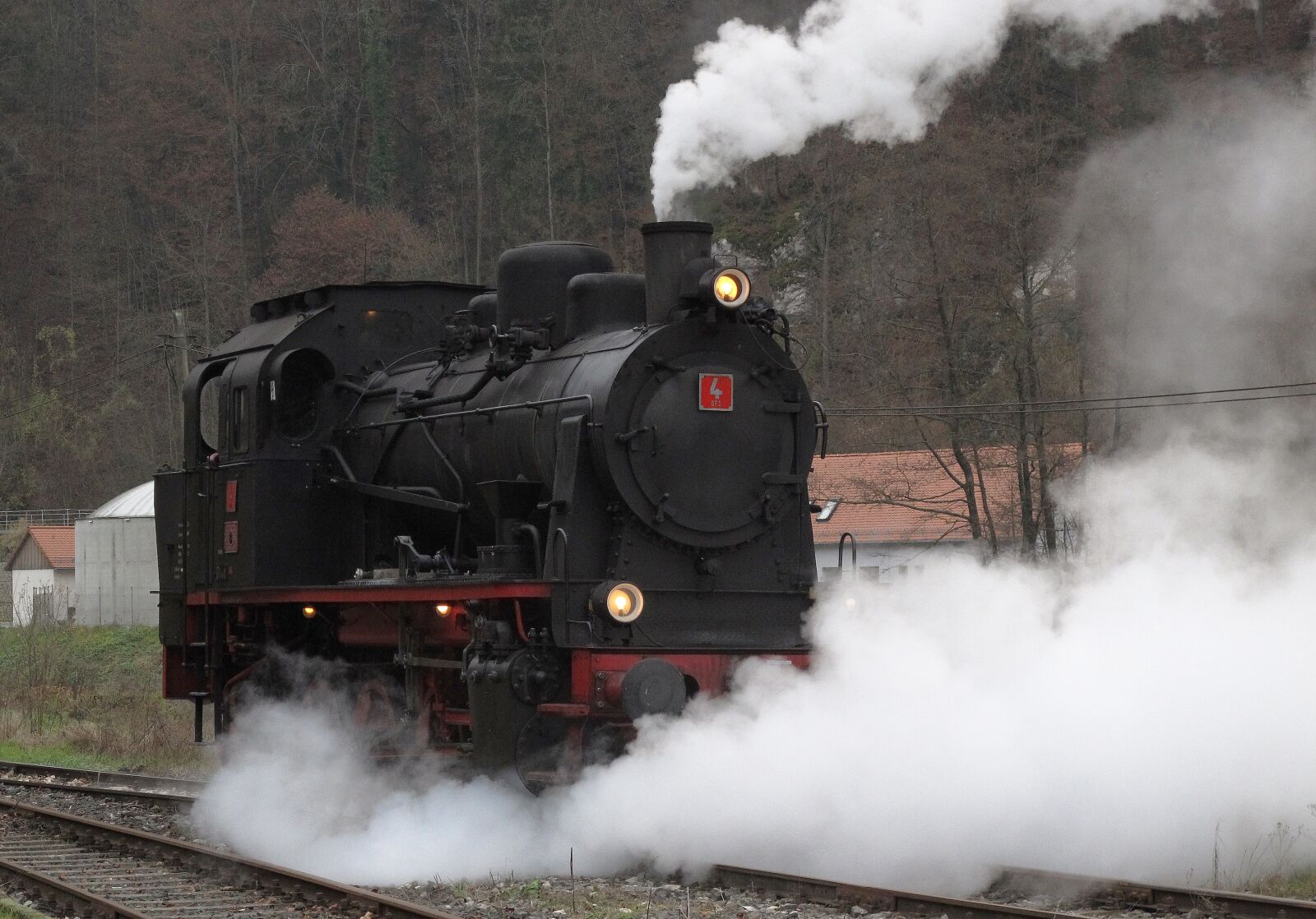 Canon PowerShot G12 sample photo. Steam locomotive, tank locomotive photography