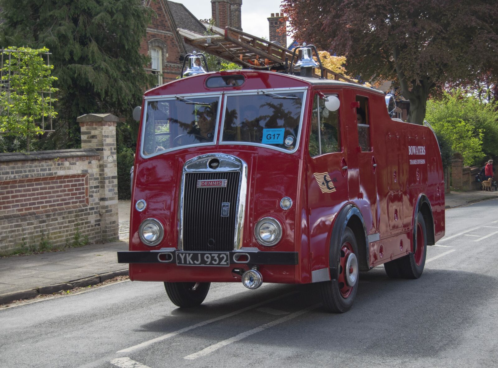 Nikon D3300 sample photo. Dennis fire engine, fire photography