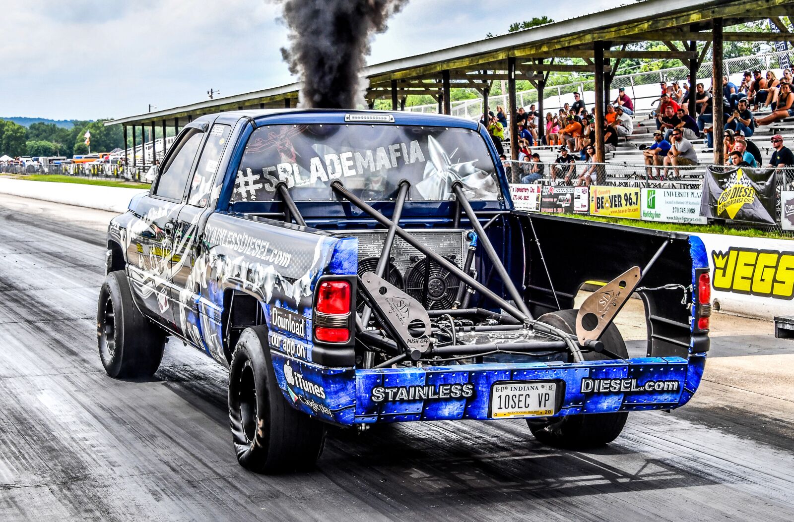 Nikon D5 sample photo. Diesel, drag, racing photography