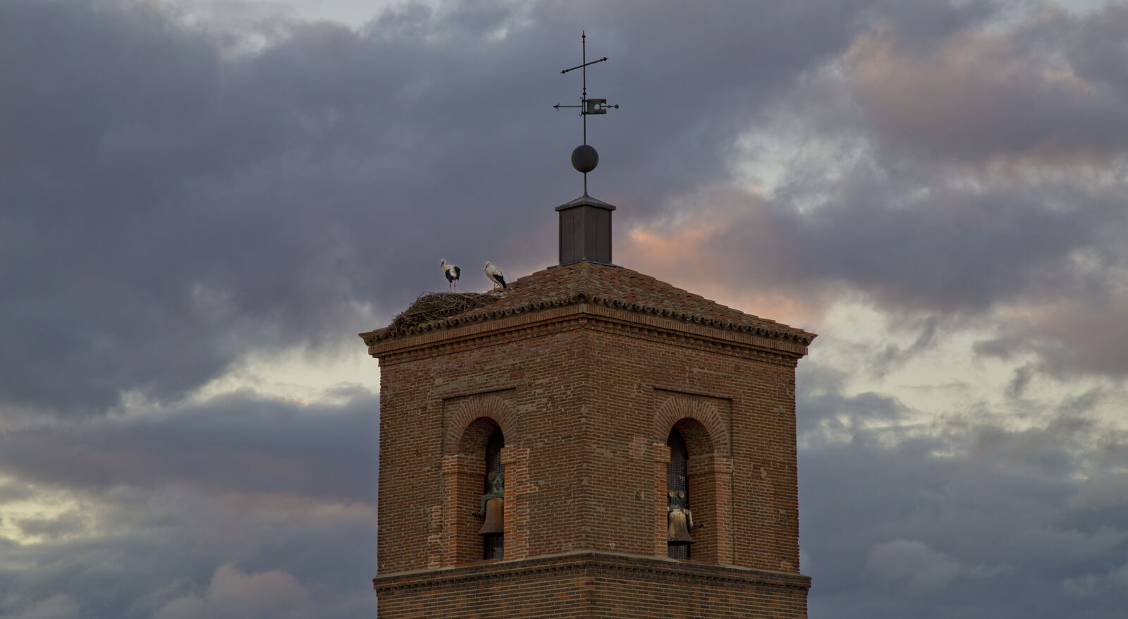Canon EF 24-105mm F4L IS USM sample photo. Bell, bell, tower, bird photography