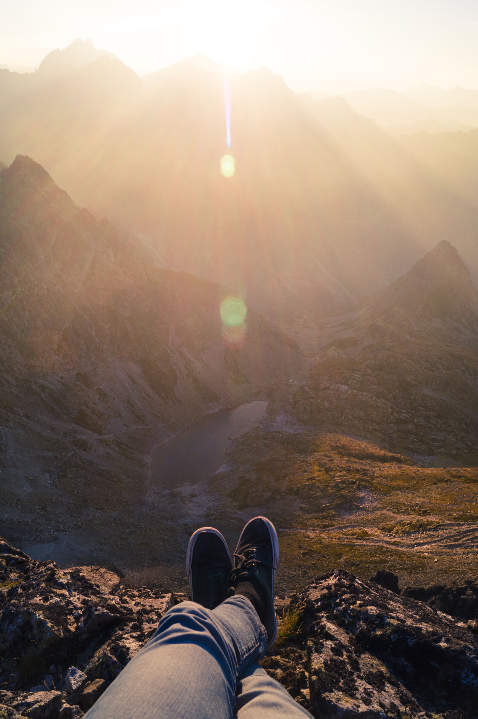 Sony DT 18-55mm F3.5-5.6 SAM II sample photo. Mountains, sunset, summer, relaxing photography