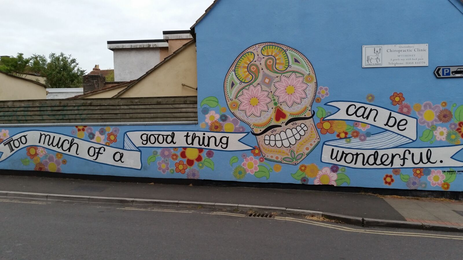 Samsung Galaxy S5 sample photo. Street art, glastonbury, affirmation photography