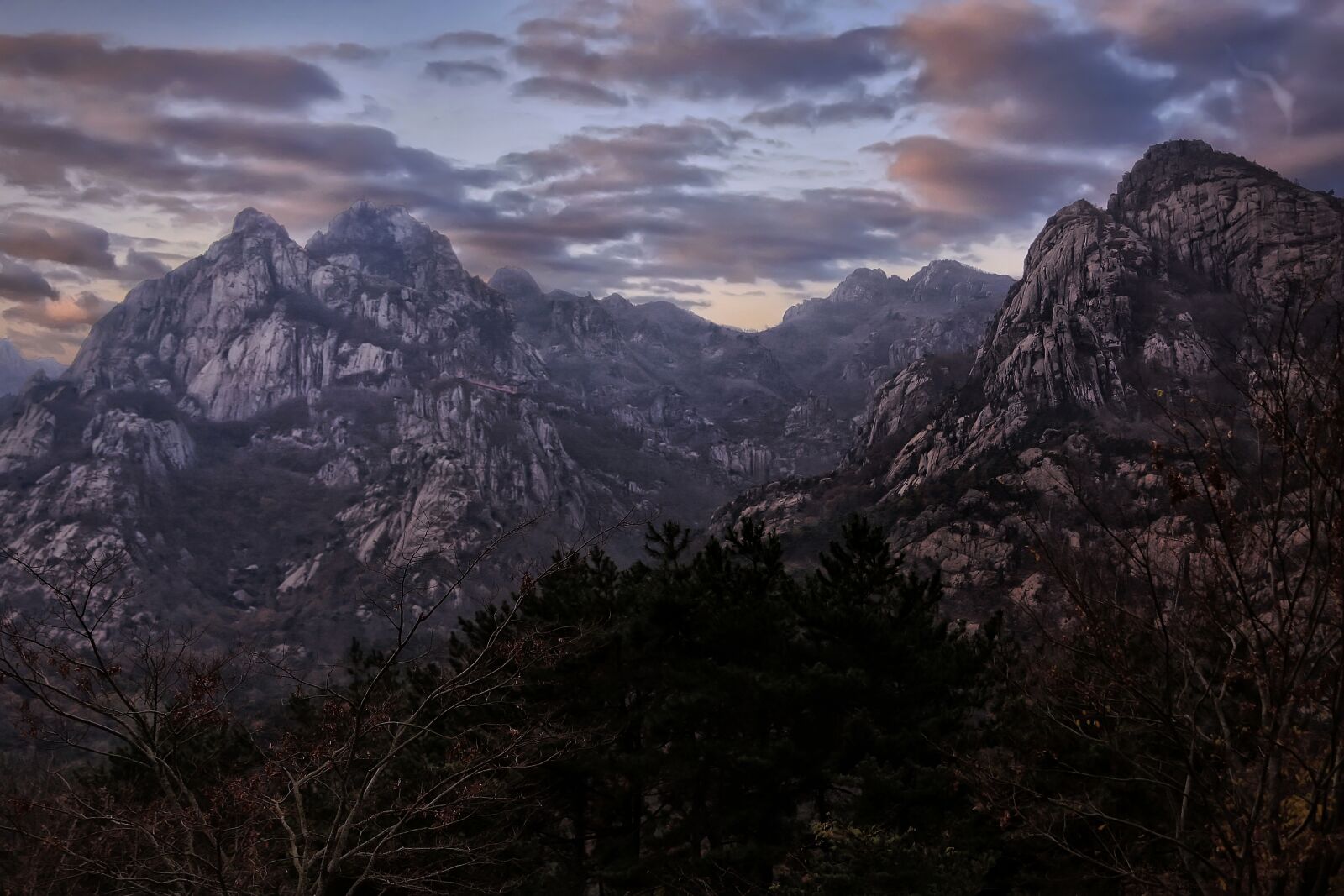 Canon EOS 40D sample photo. Mountain, nature, wolchulsan photography