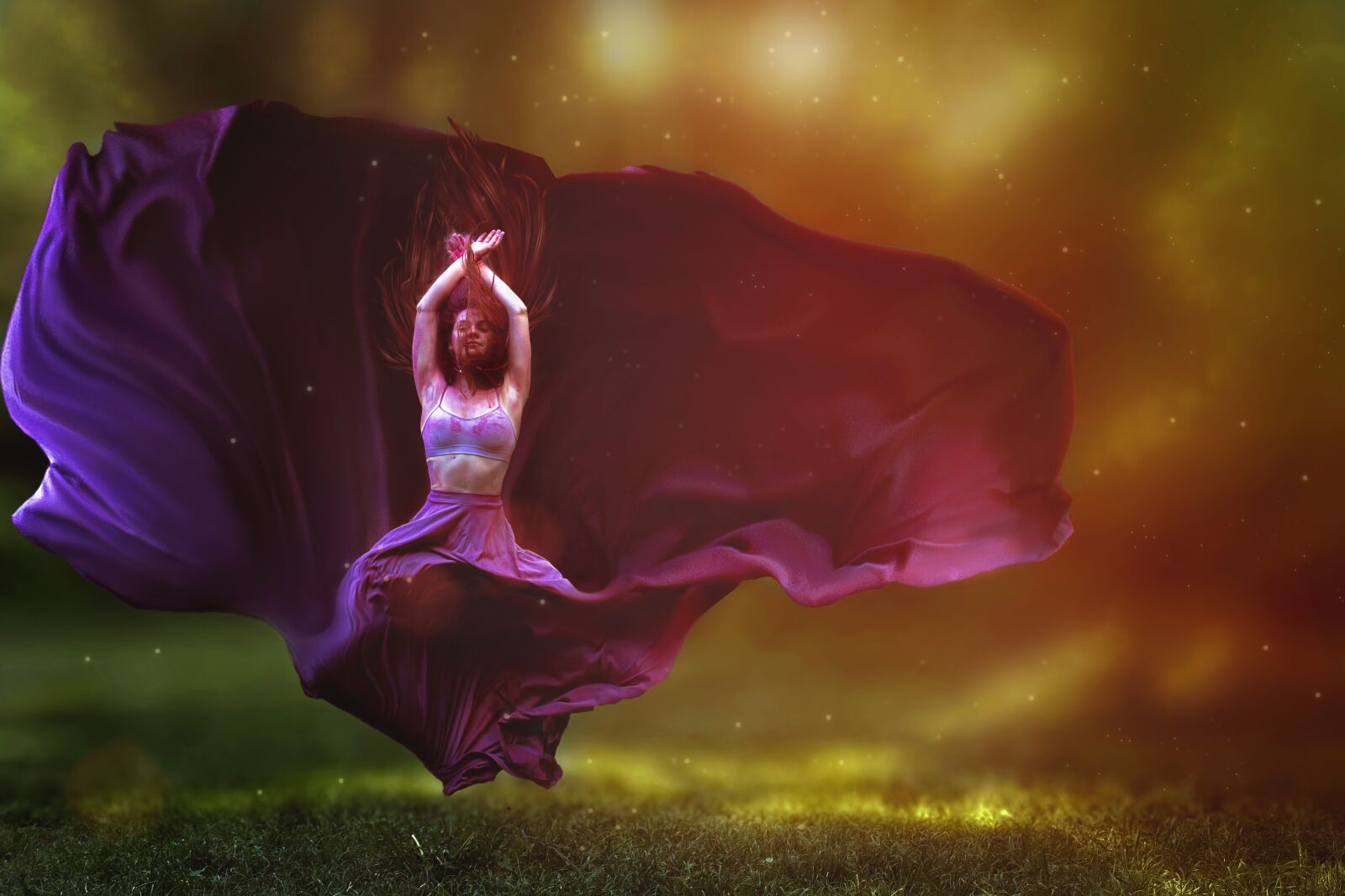 Canon EOS 6D + Canon EF 50mm F1.4 USM sample photo. Dancer, jump, skirt photography