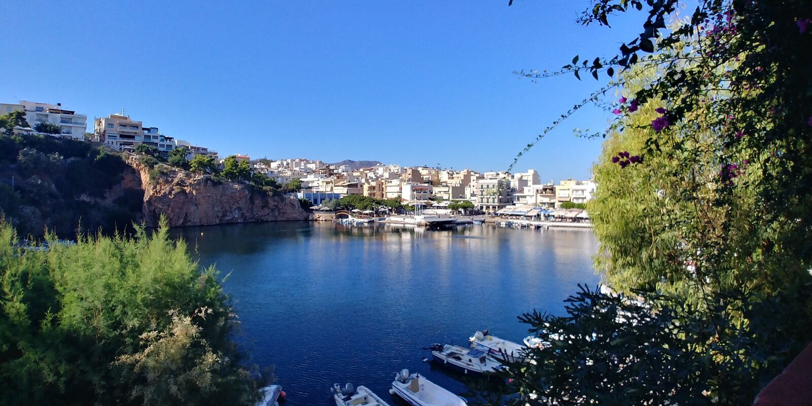LG G6 sample photo. Agios nikolaos, crete, holiday photography