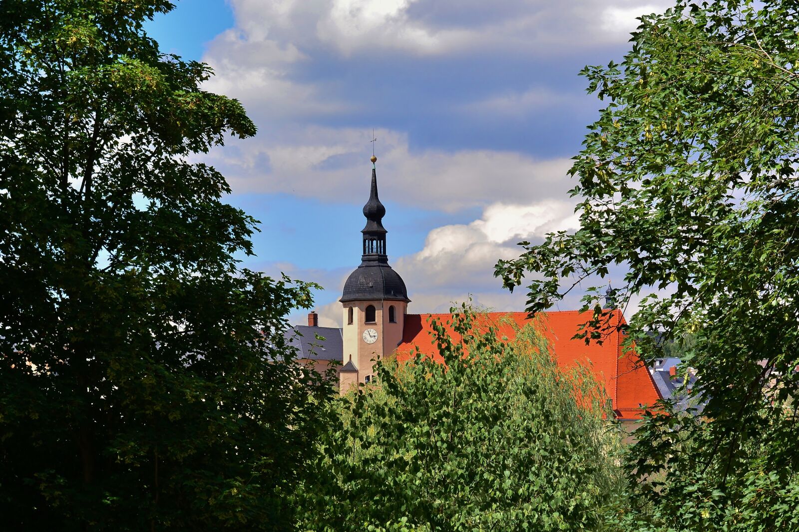 Nikon D5200 sample photo. Church, summer, sky photography