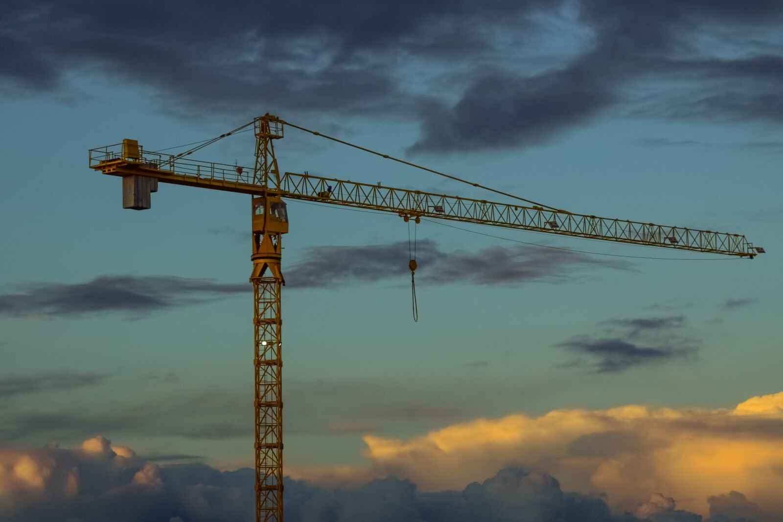 Nikon D3300 sample photo. Crane, sky, sunset photography