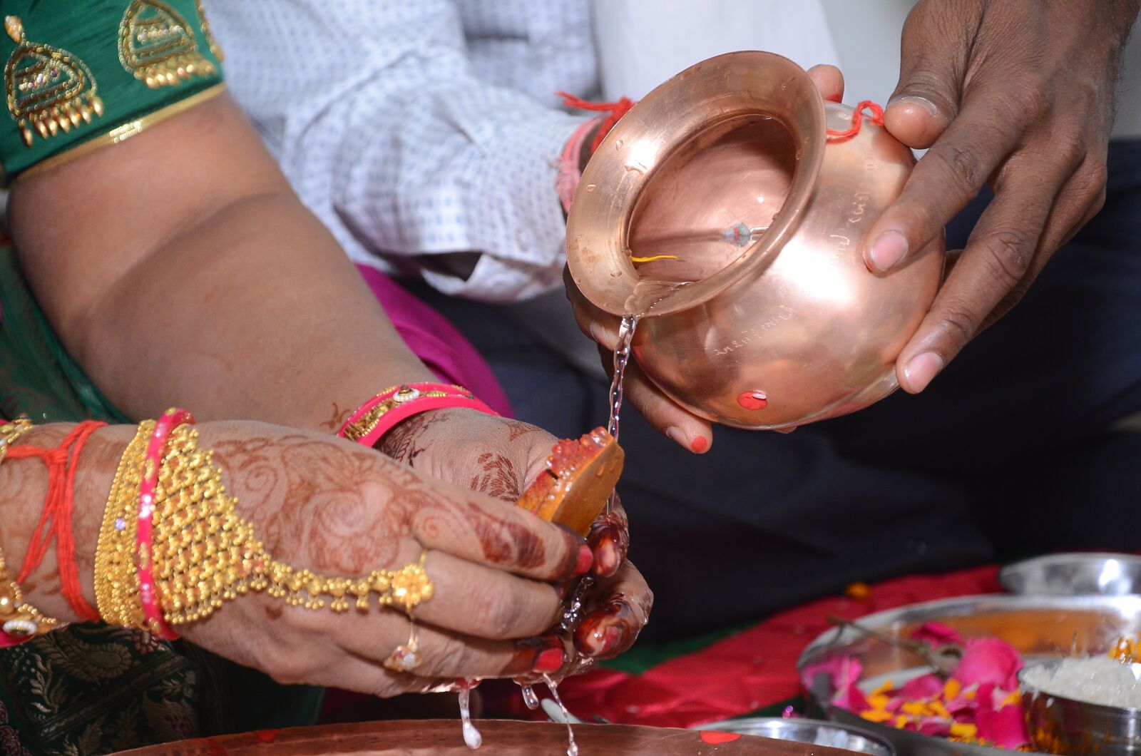 Nikon D7000 sample photo. Marriage, hindu, indian photography