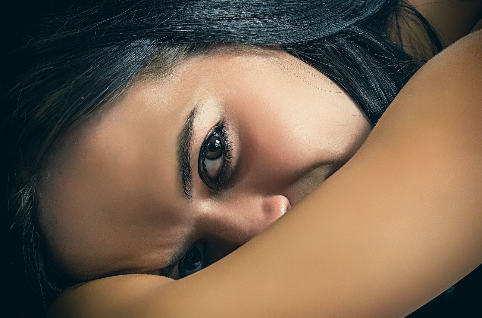 Nikon D5300 sample photo. Woman, portrait, eye photography
