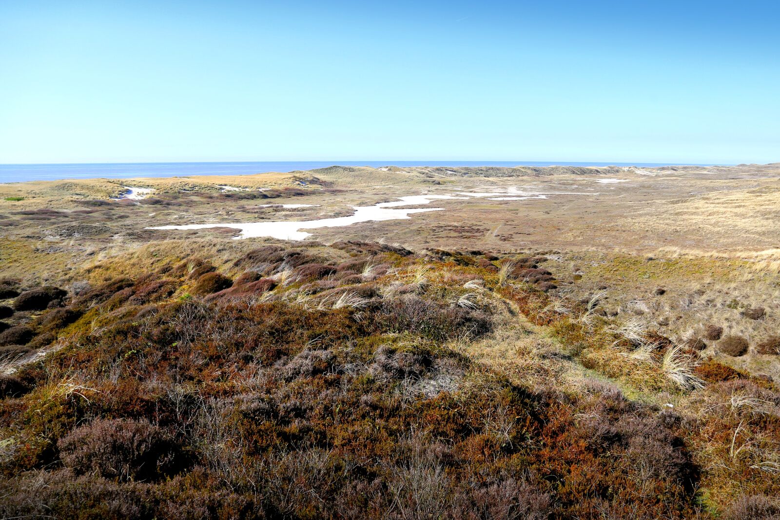 Canon EOS 6D + Canon EF 24-105mm F4L IS USM sample photo. Dunes, north sea, sea photography