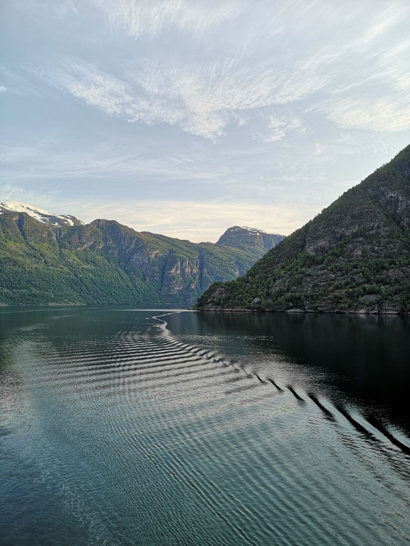 HUAWEI CLT-L29 sample photo. Sunrise, fjord, landscape photography