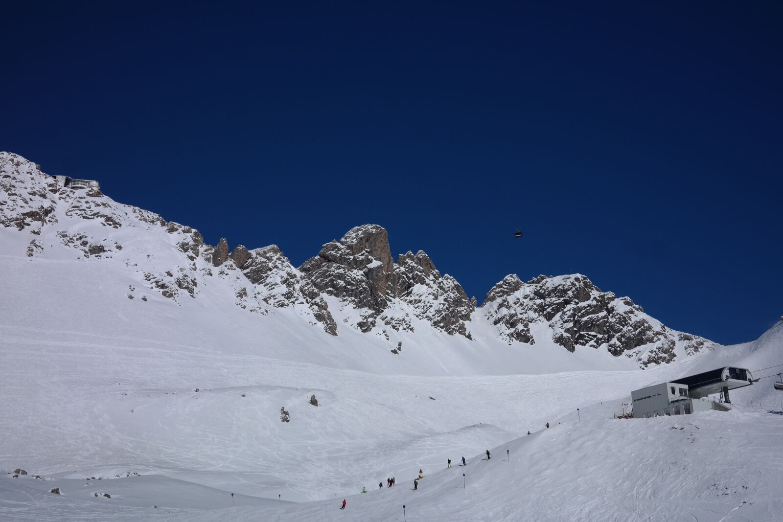 Samsung NX300 sample photo. Ski area, arlberg, winter photography