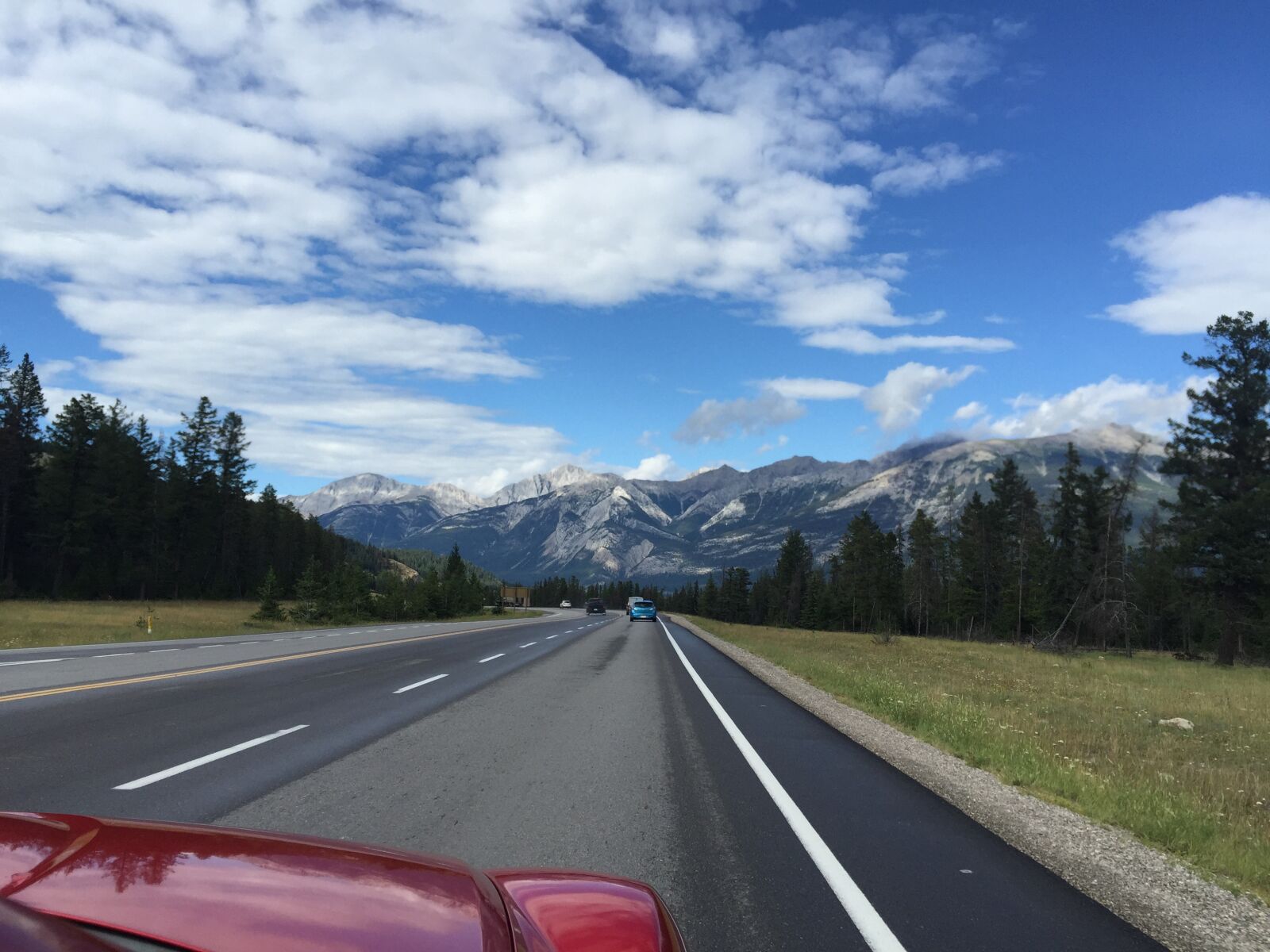 Apple iPhone 6 sample photo. Road, car, open road photography