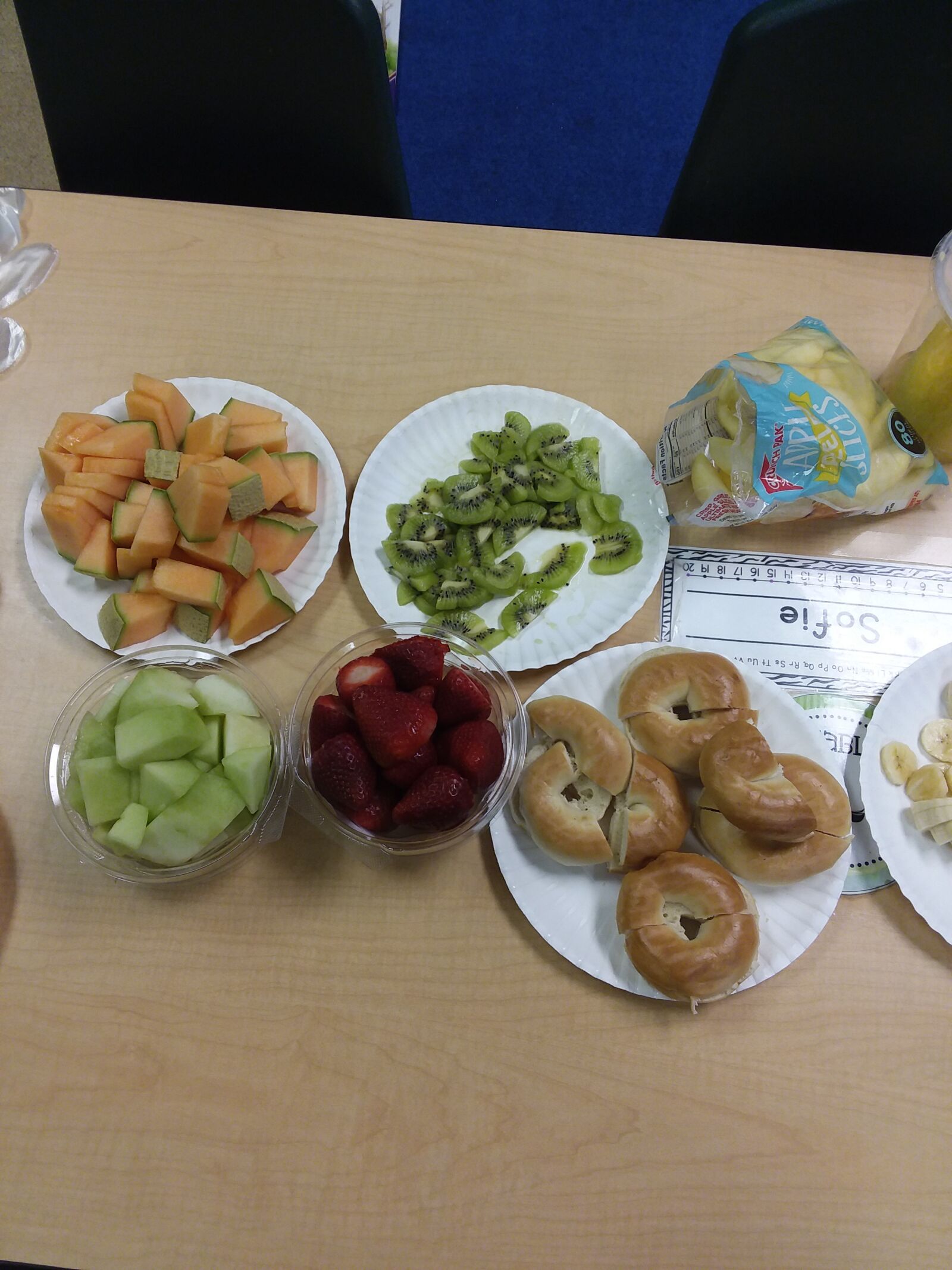 Samsung Galaxy J7 Pop sample photo. Tasting party, pre-k, healthy photography
