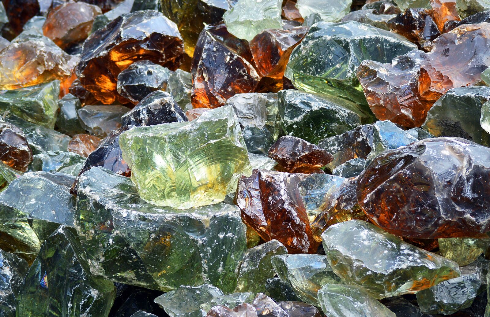 Nikon D3200 sample photo. Recycled, garden, glass photography