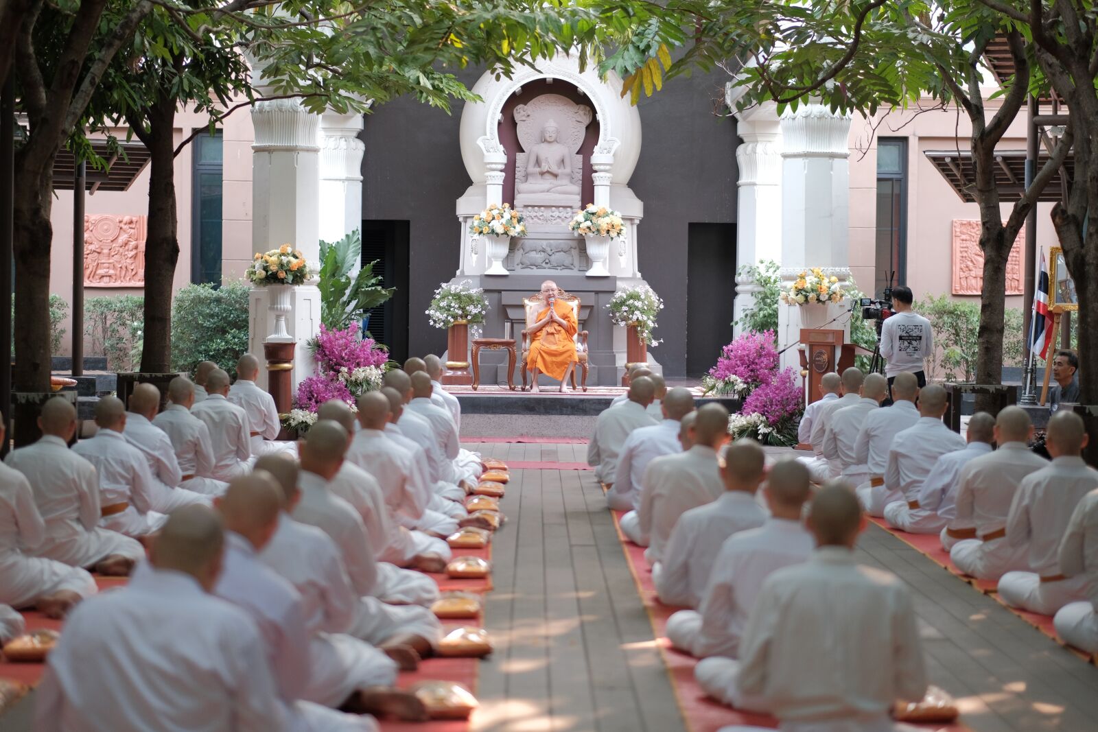 Fujifilm X-T2 sample photo. Buddhist, meditation, monk photography