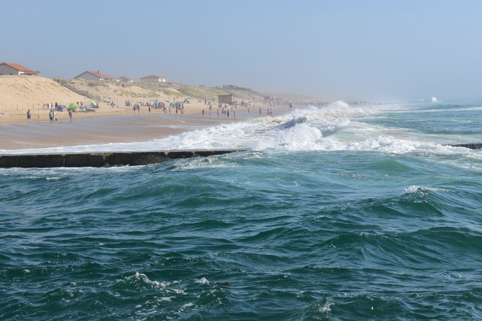 Nikon D5500 sample photo. Sea, side, beach photography