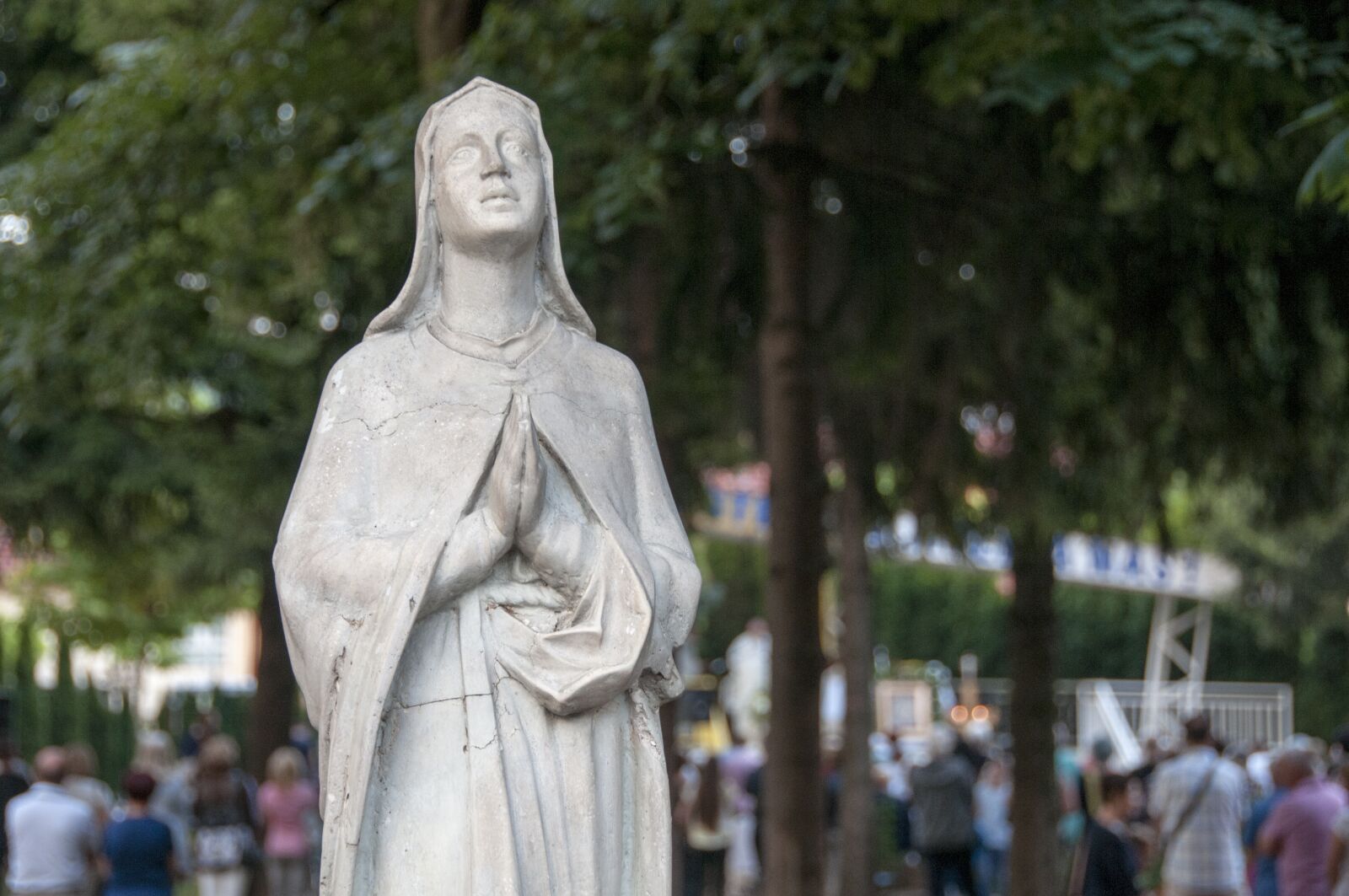 Nikon D300S sample photo. Faith, mary, virgin photography