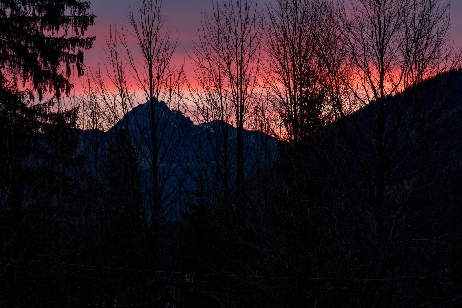 Leica SL (Typ 601) sample photo. Sunrise, winter, mountains photography