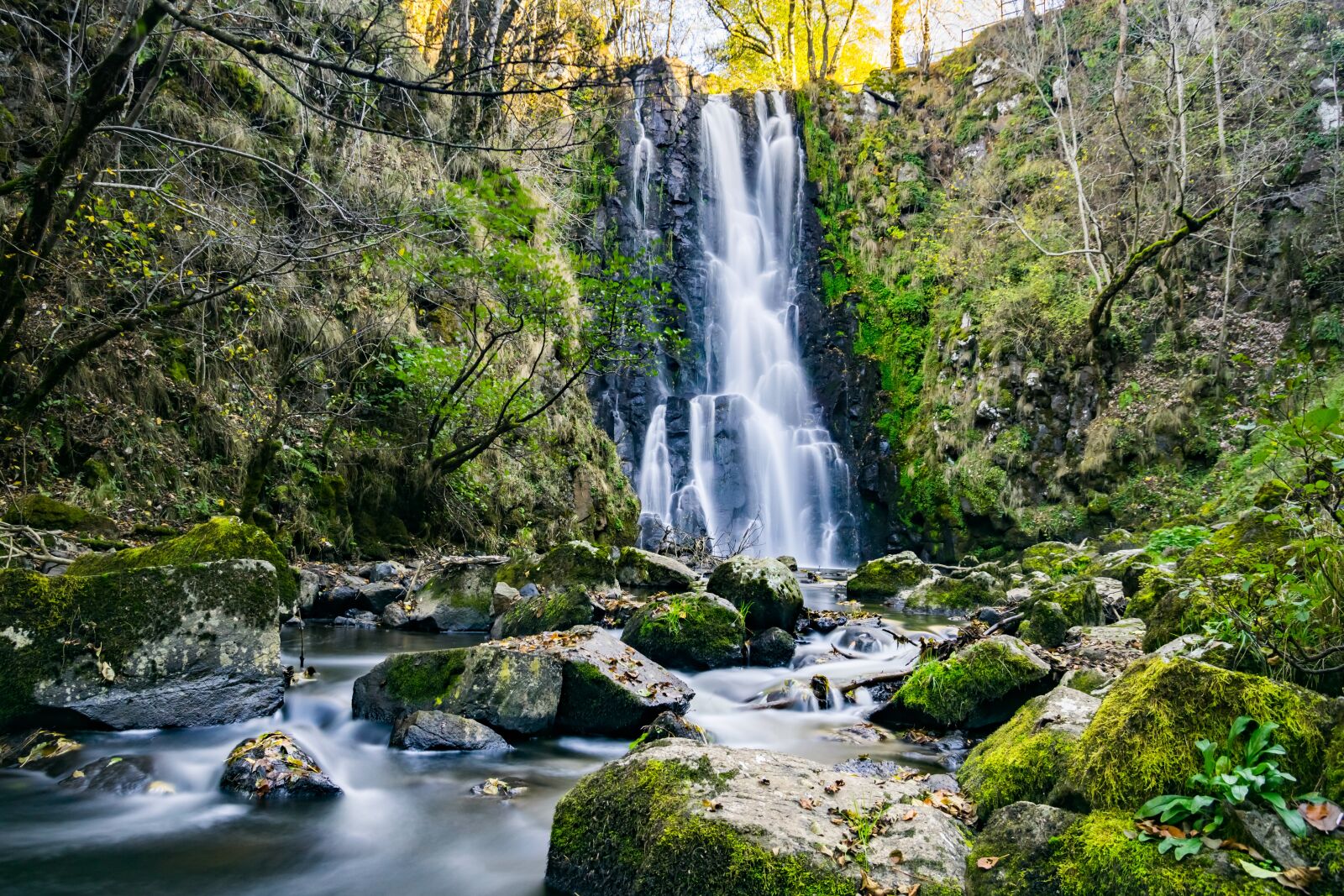 Nikon D5300 sample photo. Cascade, fall, river photography