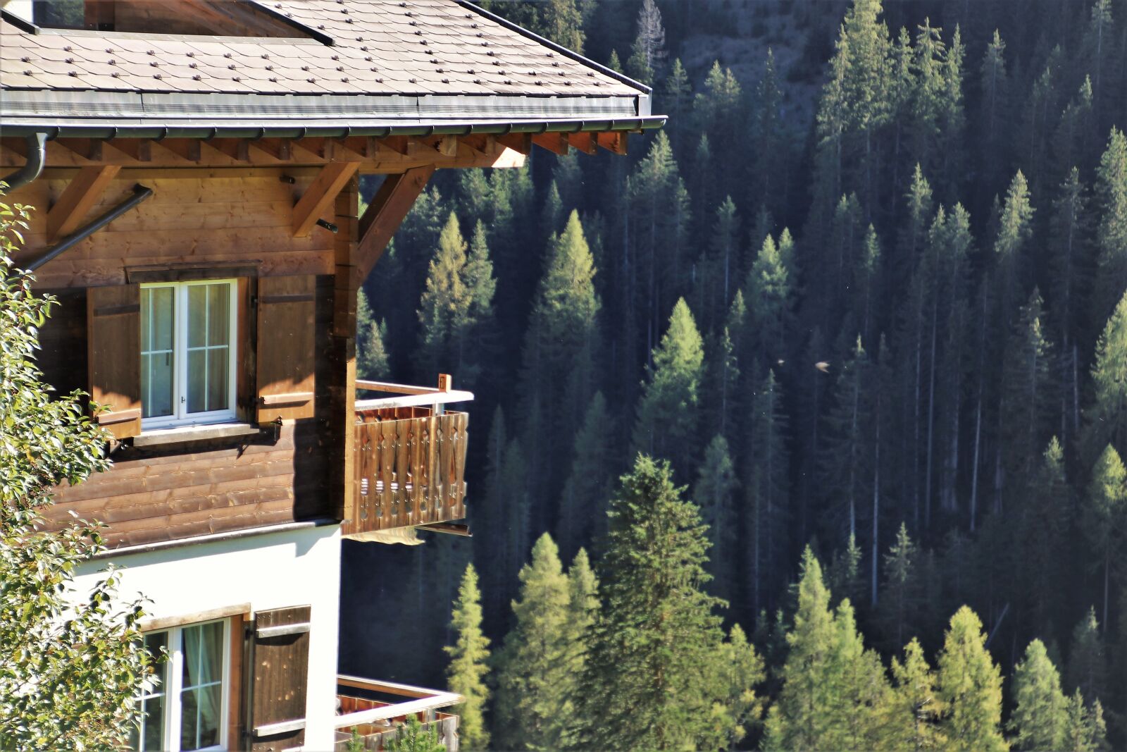 Canon EOS 80D sample photo. Wooden house, alpine village photography