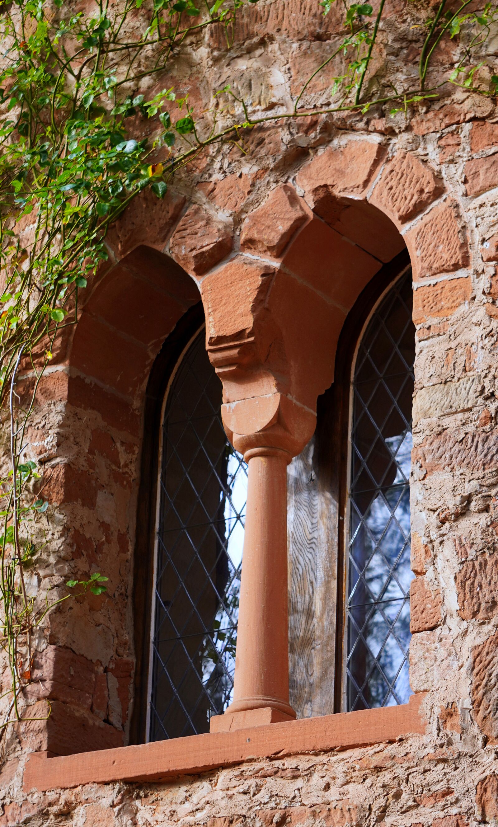 Sony E 55-210mm F4.5-6.3 OSS sample photo. Window, rhaeto romanic, castle photography