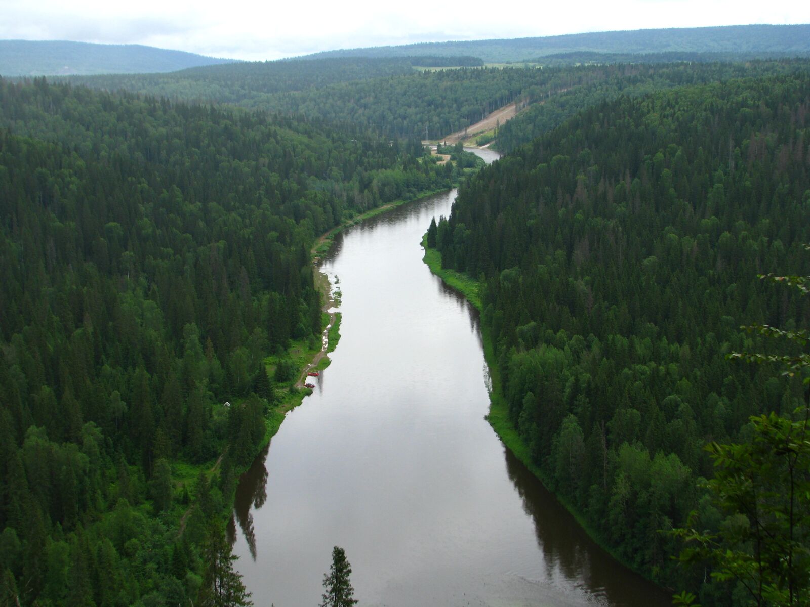 Река Колва Пермский край
