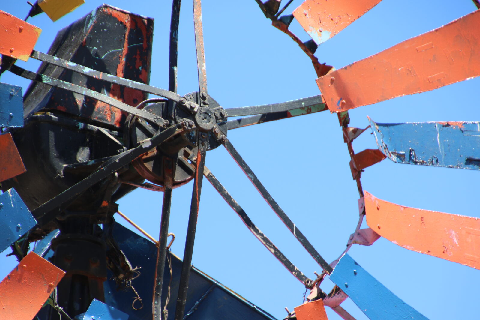 Canon EOS 7D Mark II sample photo. Colorful, wind, mill photography