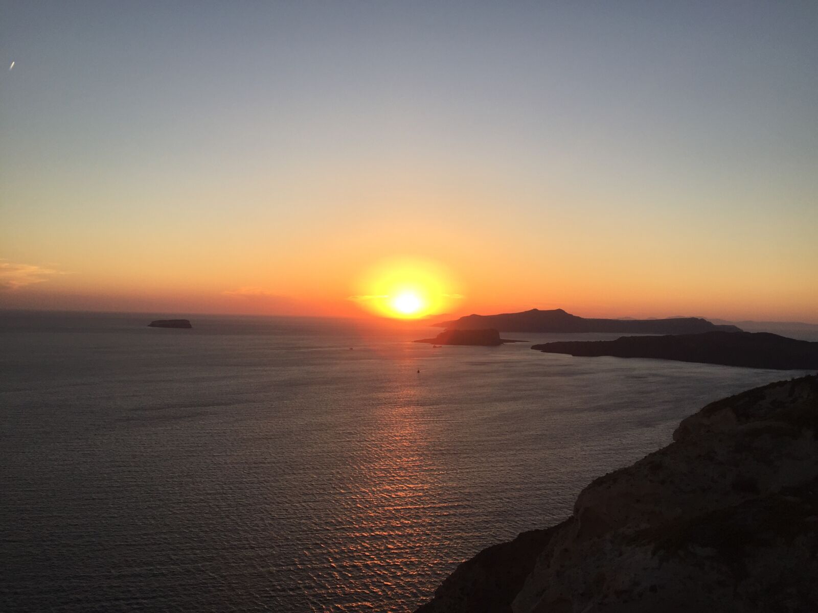 Apple iPhone 6 sample photo. Santorini, greece, caldera photography