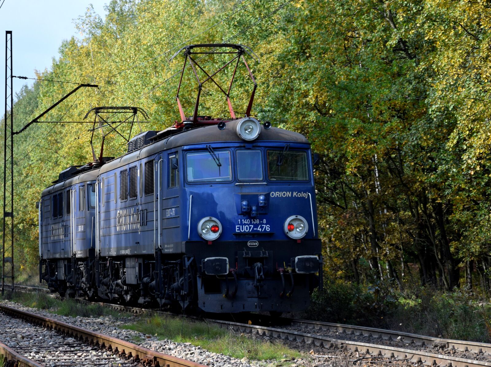 Nikon D5300 sample photo. Electric locomotive, forest, tracks photography