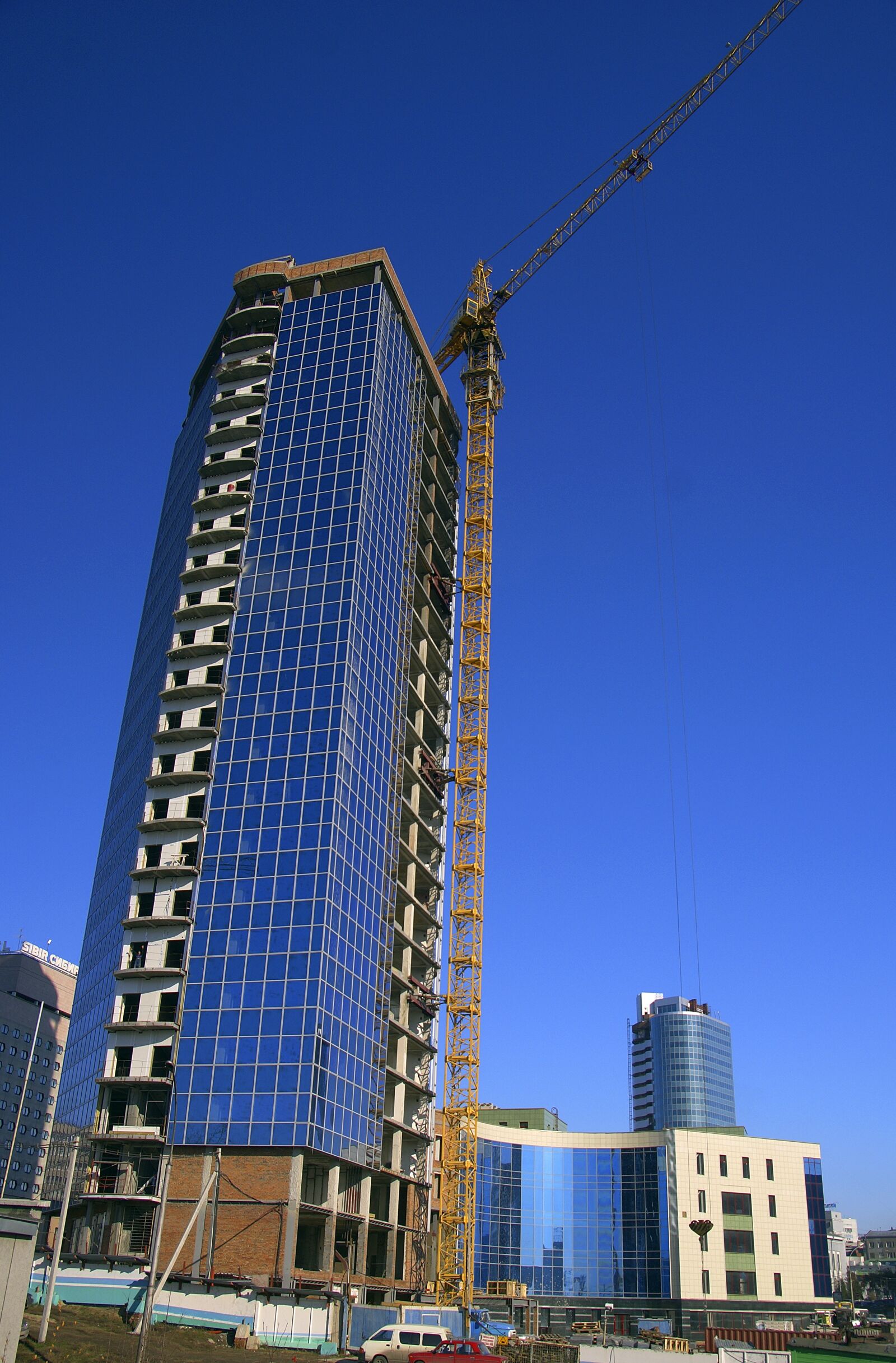 Sony Alpha DSLR-A100 sample photo. City, construction, building photography