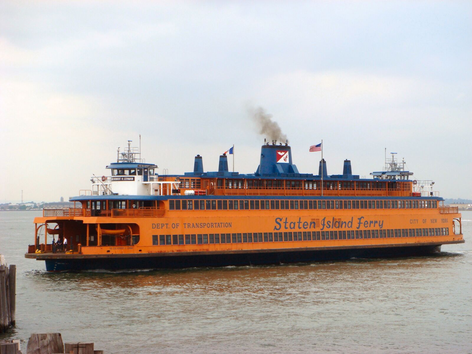 Sony DSC-T100 sample photo. Staten island ferry, ferryboat photography