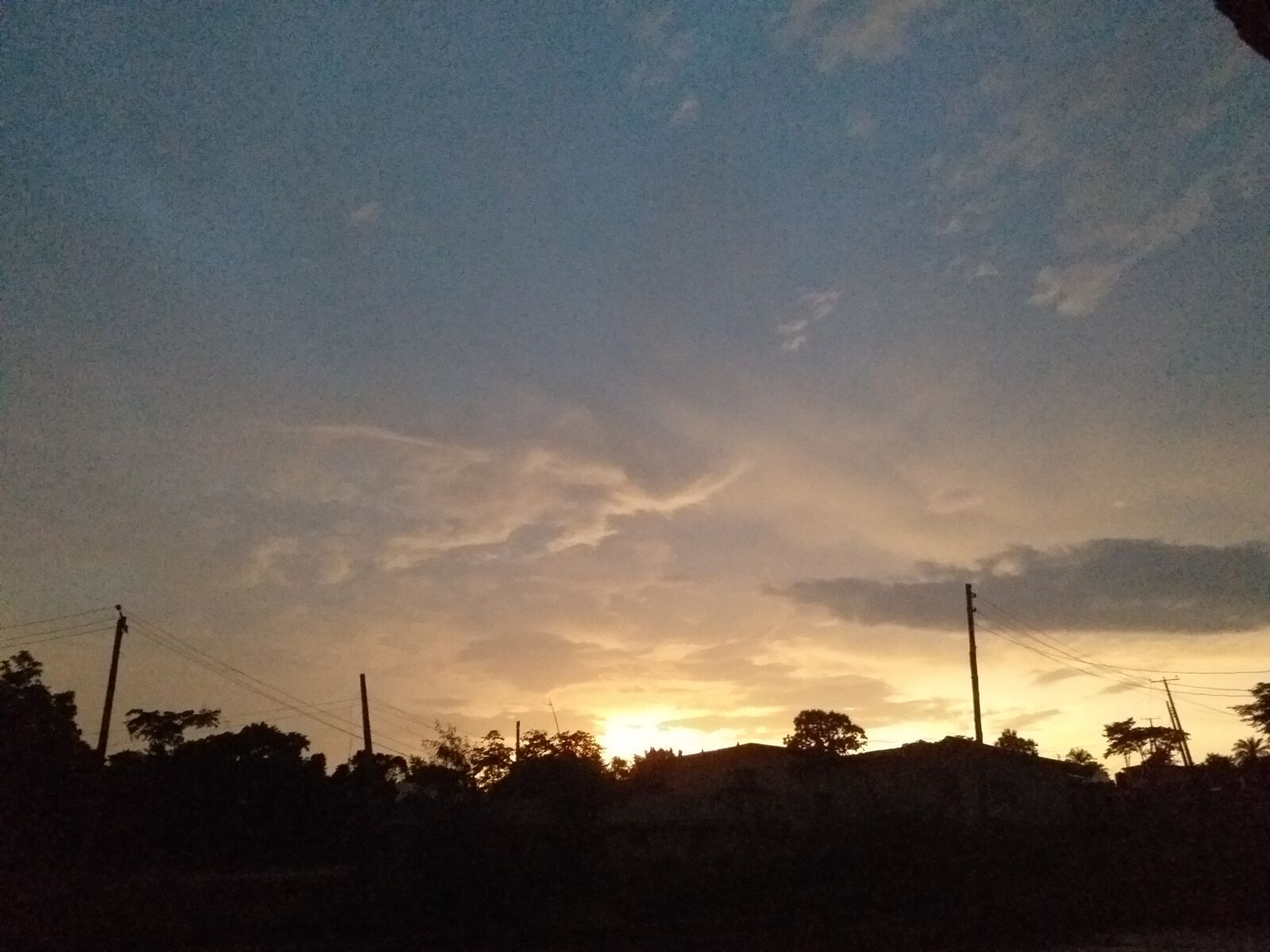 Samsung Galaxy J6+ sample photo. Skyline, sunset, africa photography