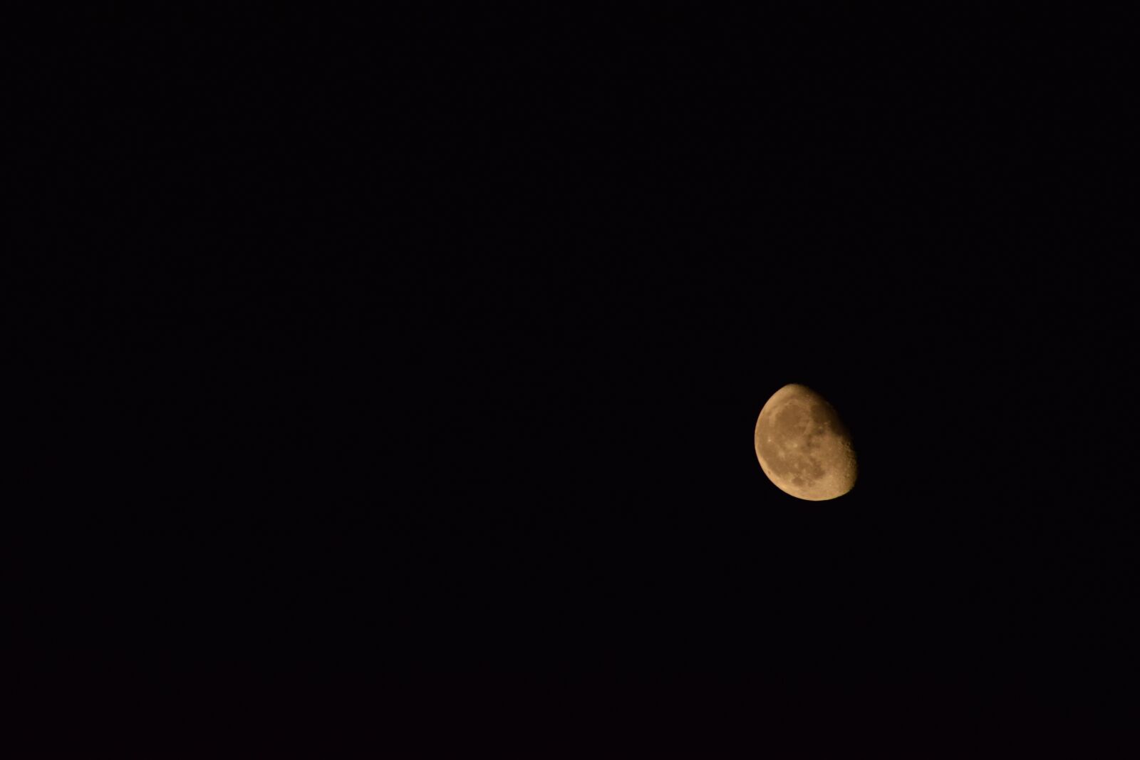 Nikon D3300 sample photo. Night, moon, dark photography