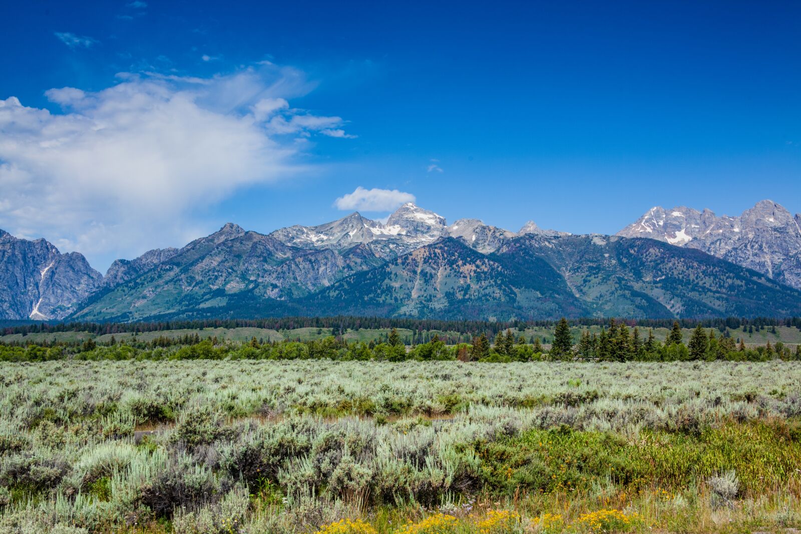 Canon EOS 5D Mark II + Canon EF 28-300mm F3.5-5.6L IS USM sample photo. Mountains, nature, grand teton photography