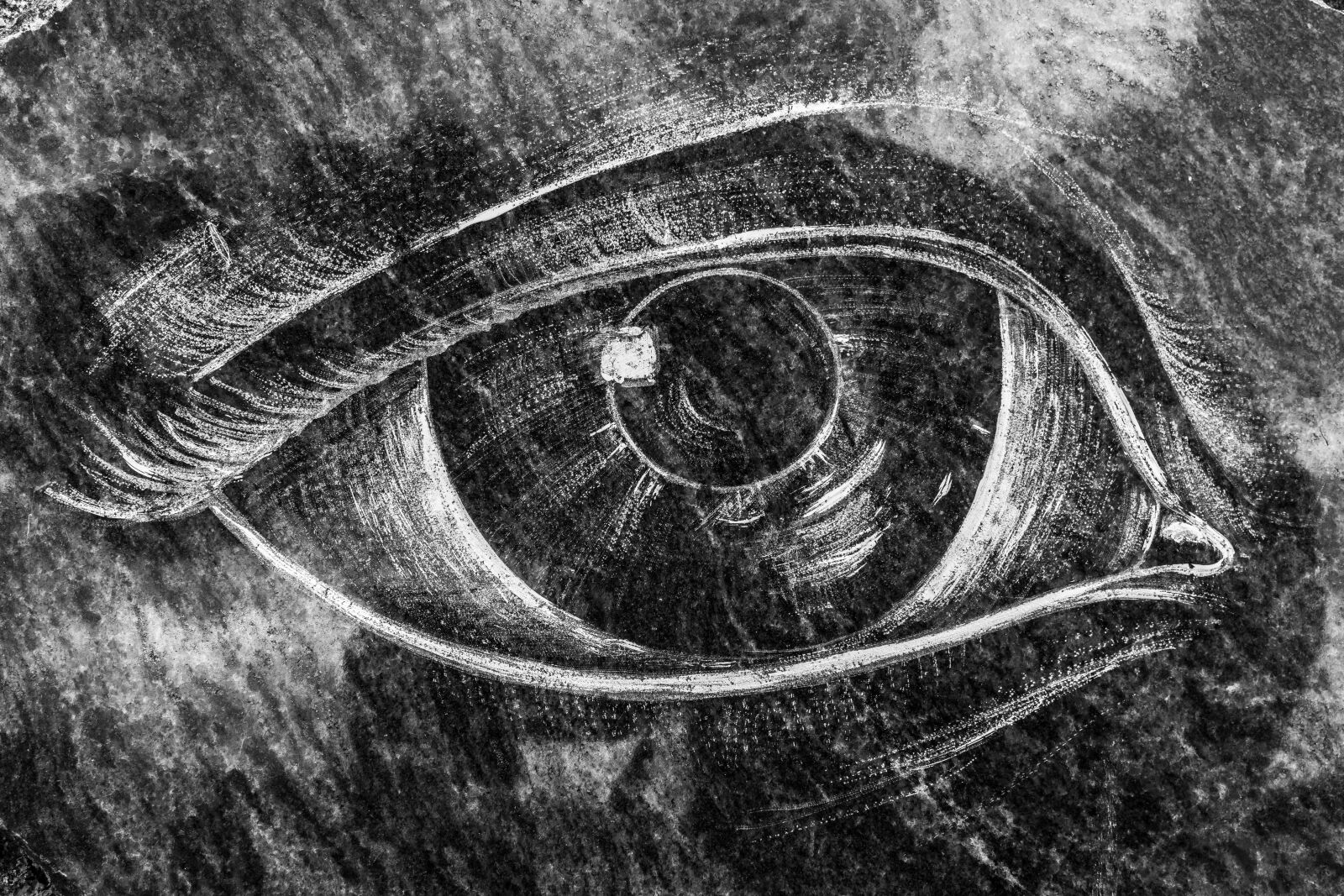 Sony a6300 + Sigma 30mm F2.8 EX DN sample photo. Eye, drawing, painting photography