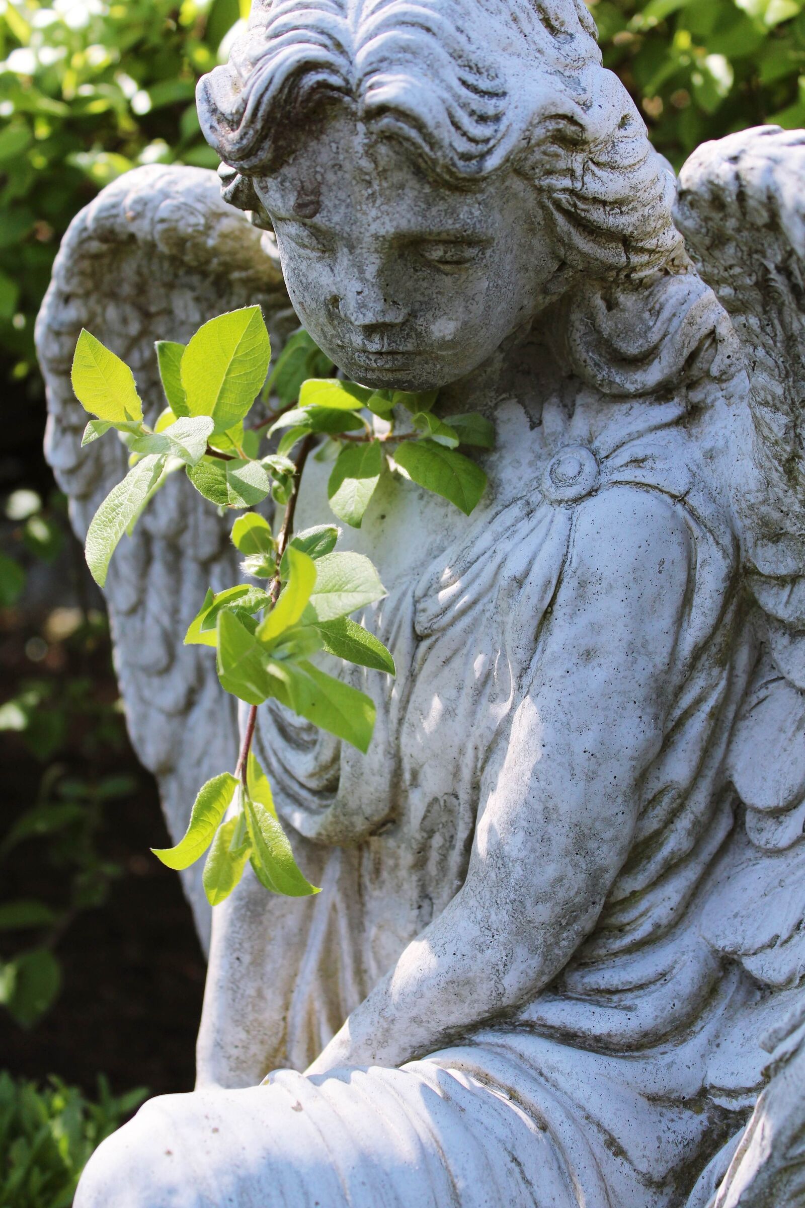 Canon EOS 1200D (EOS Rebel T5 / EOS Kiss X70 / EOS Hi) sample photo. Angel, statue, nature photography