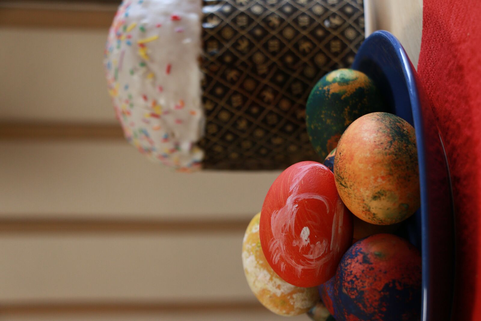Canon EOS 70D sample photo. Easter cake, easter, eggs photography