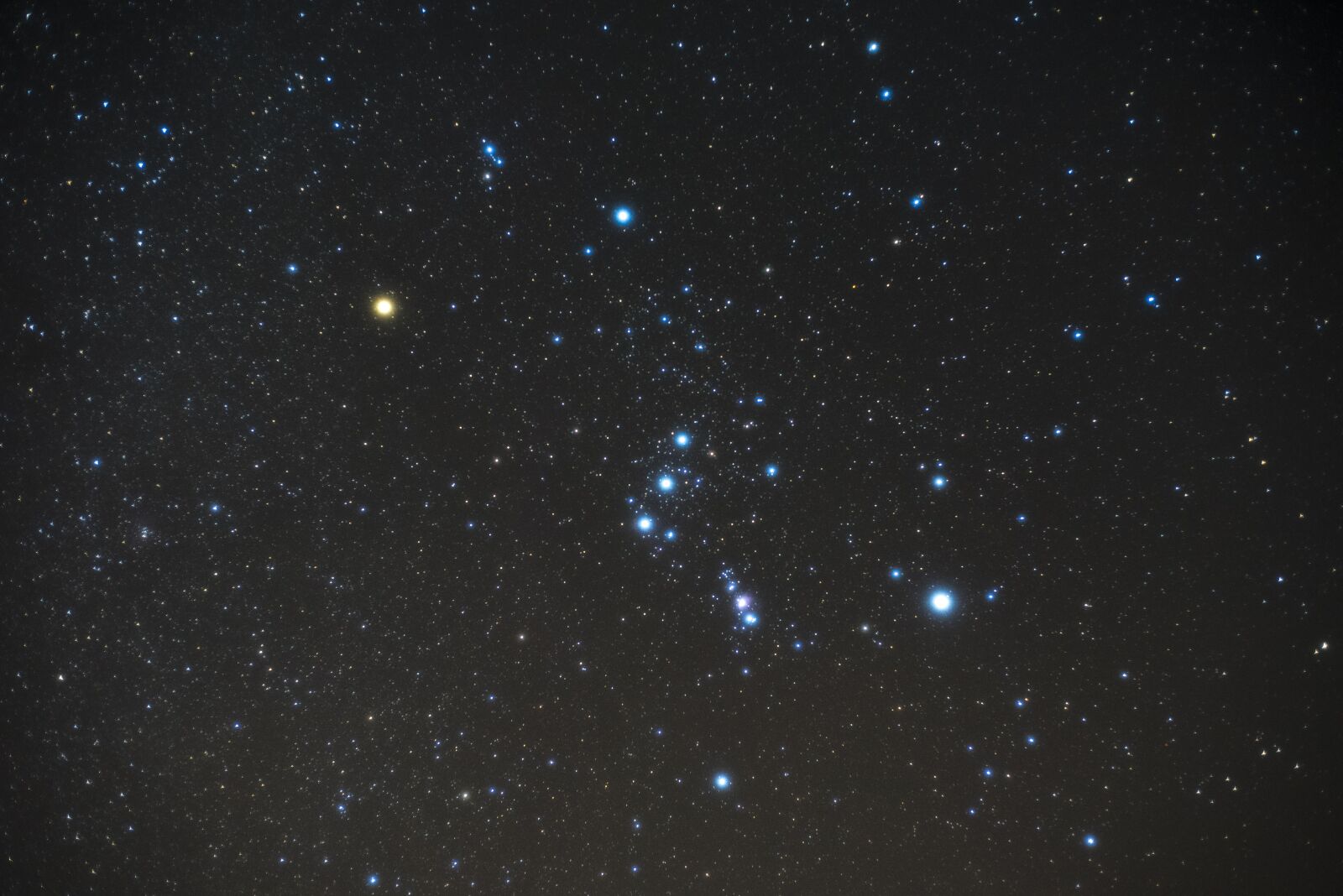 Nikon D750 sample photo. Orion, night, shy photography